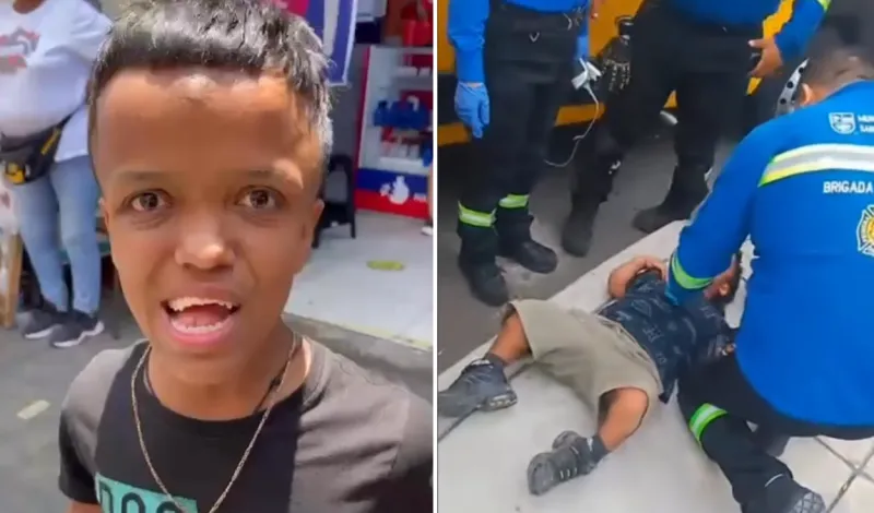 Streamer ‘Manolito’ es hallado inconsciente en plena calle tras verse con una mujer: usuarios lamentan su situación