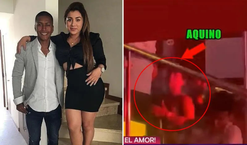 Pedro Aquino es captado celebrando con su esposa pese a que ella anunció su divorcio tras ampay con modelo