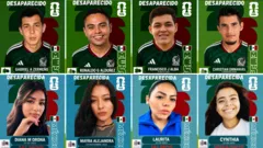 El "álbum mundialista de desaparecidos" de un colectivo de búsqueda en México