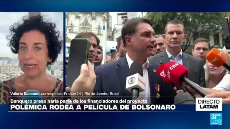 Directo Latam y la caída de Flavio Bolsonaro en las encuestas