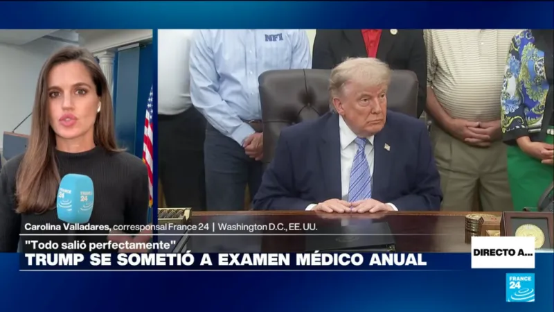 Directo a... Washington y los cuestionamientos sobre la salud de Donald Trump