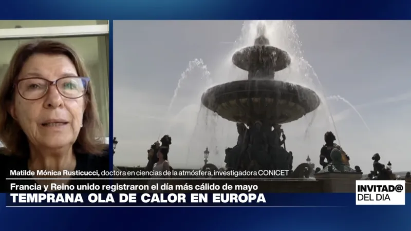 ¿A qué se debe la ola de calor que vive Europa en temporada de primavera?