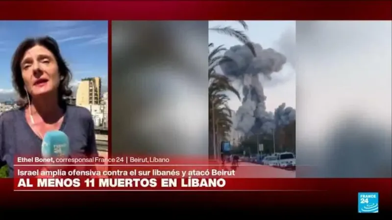 Informe desde Beirut: Israel ataca la capital libanesa y la ciudad de Tiro