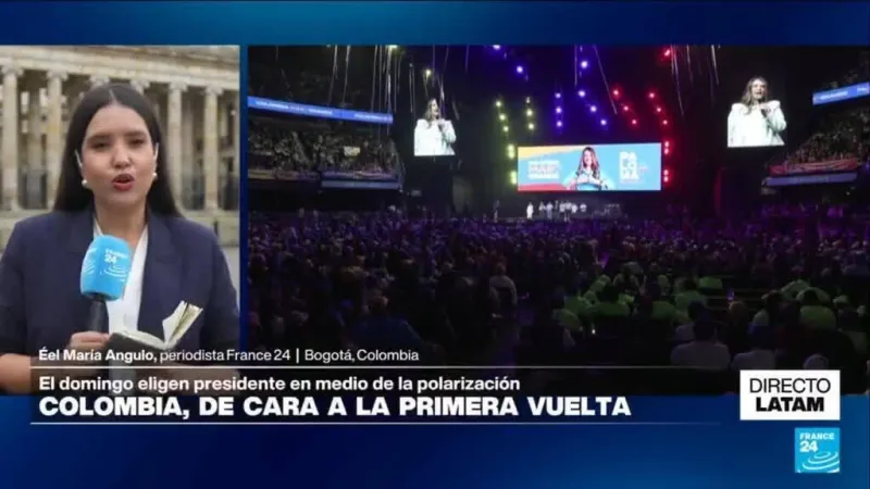 Directo Latam y el cierre de las campañas de los candidatos presidenciales en Colombia