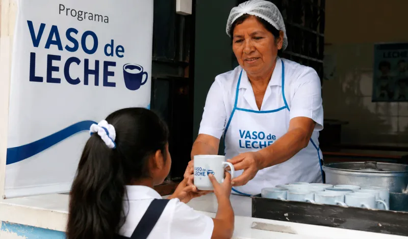 Programa Vaso de Leche: Midis y MEF destinan más de S/23 millones a diversos gobiernos locales para financiar la atención alimentaria