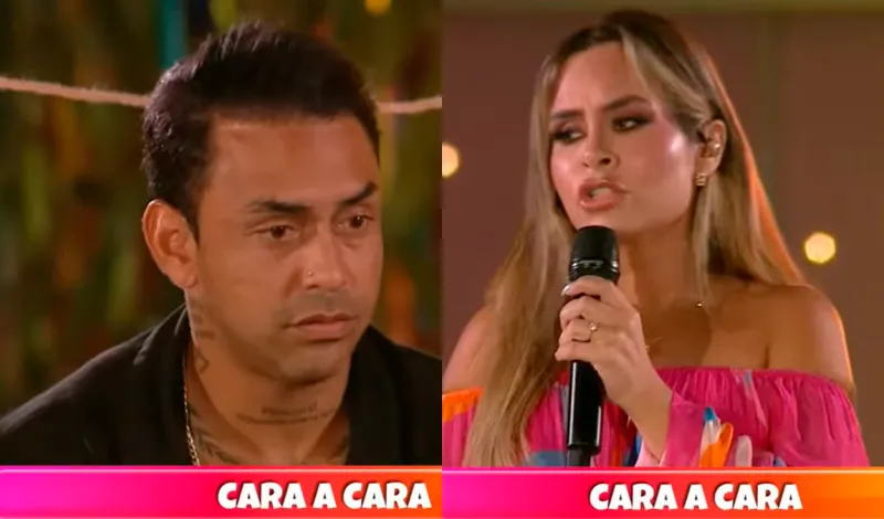 Diego Chávarri se vuelve a enfrentar a Ethel Pozo en ‘La granja VIP Perú’ y ella lo encara: “Eres la persona menos indicada para decir algo”