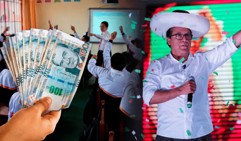 ¿Subirá sueldos a maestros? Roberto Sánchez promete "rascar la olla" y anuncia más medidas salariales rumbo a segunda vuelta con Fujimori