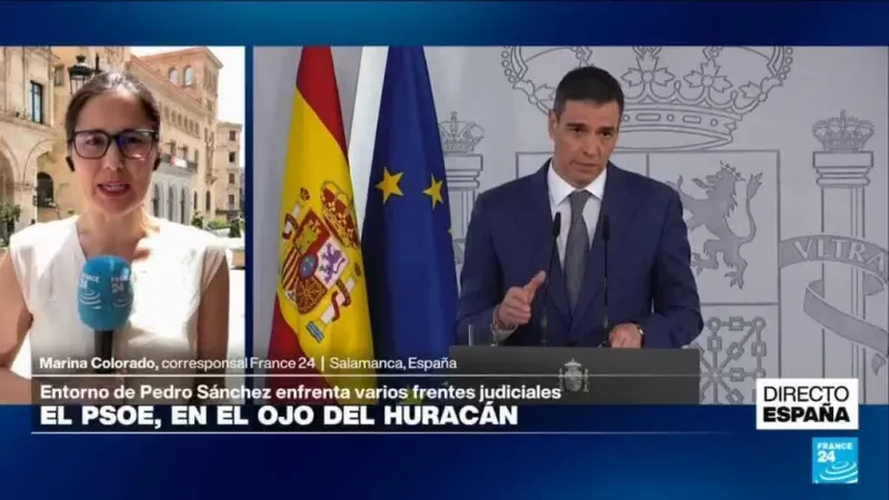 Directo España y la presión sobre Sánchez por las investigaciones al PSOE