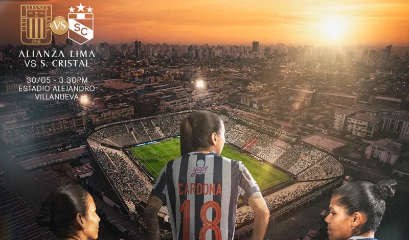 Alianza Lima vs Sporting Cristal EN VIVO HOY: a qué hora y dónde ver el partido por la Liga Femenina 2026