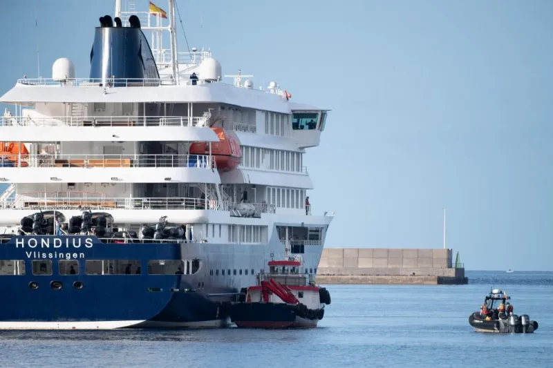 Autorizan al crucero Hondius a volver a navegar tras ser desinfectado de Hantavirus