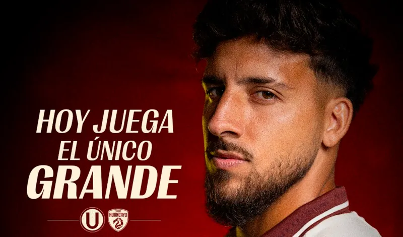 Universitario vs Sport Huancayo EN VIVO HOY por la última fecha del Torneo Apertura de la Liga 1