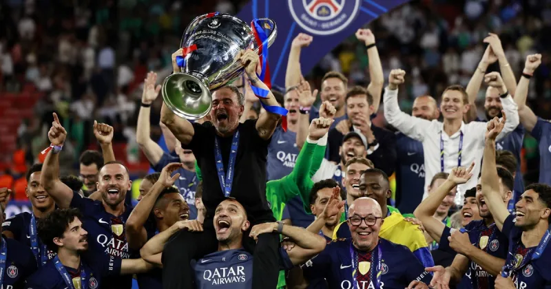 PSG bicampeón de la Champions League: venció a Arsenal por penales y confirmó la hegemonía del equipo de Luis Enrique