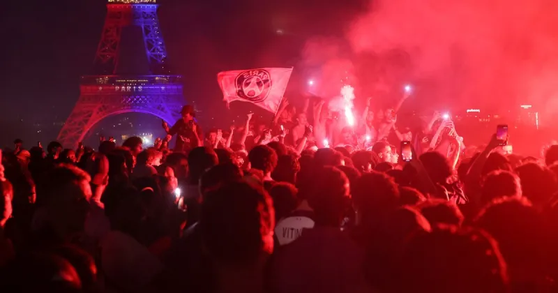 Serios disturbios en París tras la nueva consagración de PSG en la Champions League: 45 detenidos y un intento de asalto a una comisaría