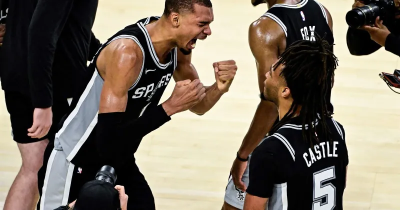 San Antonio Spurs destronó a los Thunder en el Oeste, Wembanyama fue MVP de las finales y van por el título de la NBA contra los Knicks