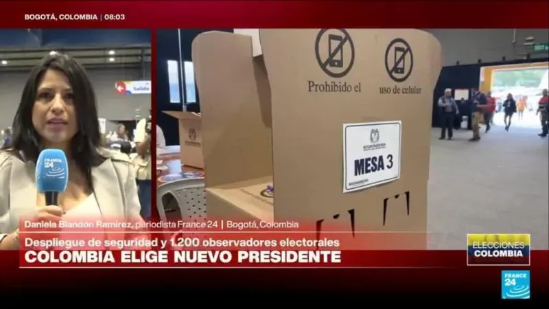 Informe desde Bogotá: abren las mesas de votación en Colombia para elegir nuevo presidente
