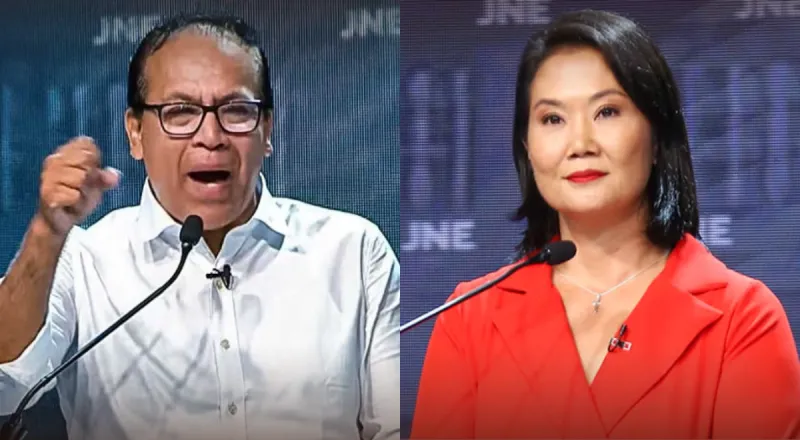 Tribunal de Honor exhorta a Roberto Sánchez y Keiko Fujimori a no atacarse en el Debate Presidencial 2026