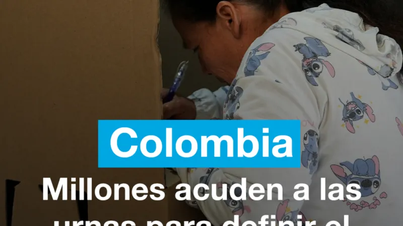 Elecciones en Colombia: millones acuden a las urnas para elegir al sucesor de Petro