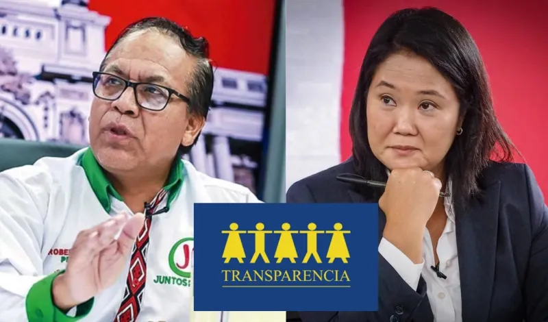 Transparencia desplegará 5.000 observadores para la segunda vuelta presidencia entre Fujimori y Sánchez