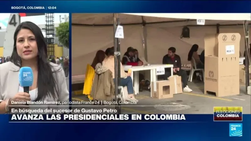 Desde Bogotá: Colombia vota con normalidad pese a las alertas de riesgo electoral