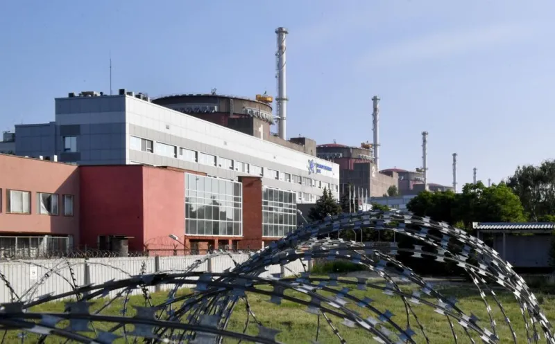 Un dron impacta contra la central nuclear de Zaporiyia