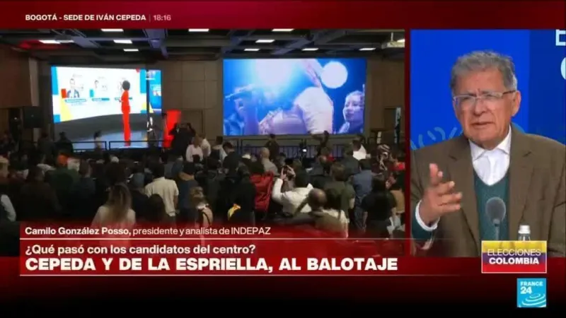 Cepeda ante el desafío de la segunda vuelta: conquistar al voto indeciso