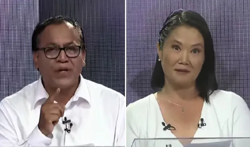 Roberto Sánchez le dice Keiko Fujimori “Yo sí sé respetar a mi madre” y ella le responde "poco hombre"