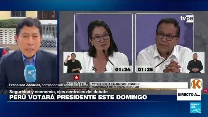 Directo a... Lima y el debate entre Keiko Fujimori y Roberto Sánchez