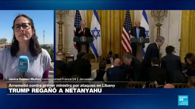 Netanyahu, criticado en Israel tras obligarle Trump a anular una ola de bombardeos en Beirut