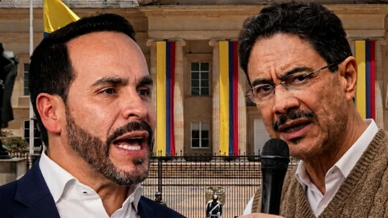 Dos Colombias frente a frente: Cepeda y De la Espriella se juegan la Presidencia