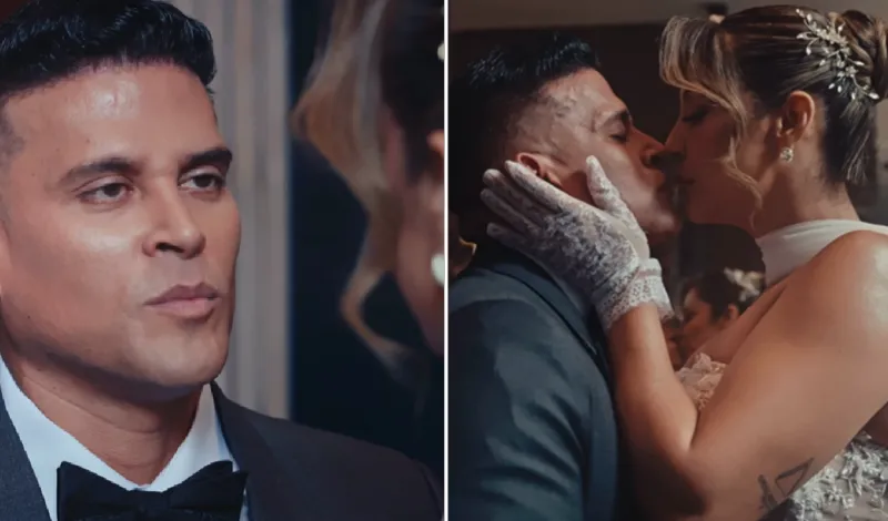 Christian Domínguez se emociona al dedicar sus votos matrimoniales a Karla Tarazona: "Con lealtad y mucho amor"
