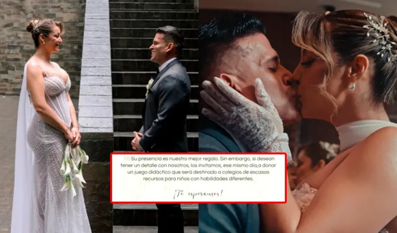 Revelan el noble pedido de Christian Domínguez y Karla Tarazona por su boda: ayudar a colegio de niños con habilidades diferentes