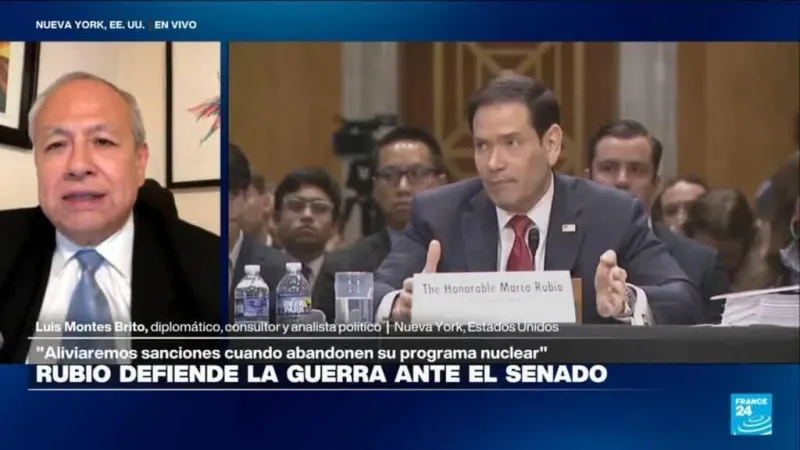 Marco Rubio defiende la guerra en Irán ante el Congreso: ¿alivia la tensión?