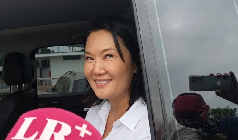 Keiko Fujimori no niega que podría desconocer resultados de segunda vuelta: "Vamos a ver"