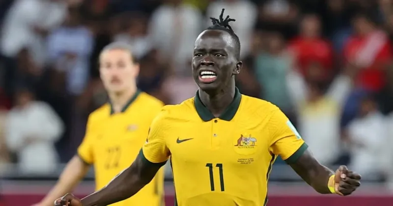 La increíble historia de Awer Mabil: de un campo de refugiados en Kenia a representar a Australia en la Copa del Mundo