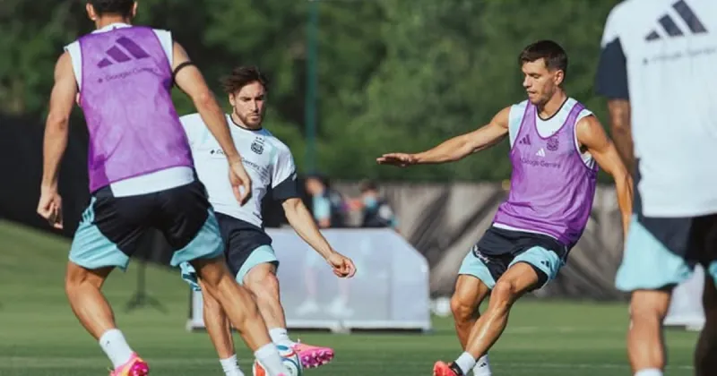 Lionel Scaloni probó a la Selección Argentina con dos cambios para el amistoso con Honduras