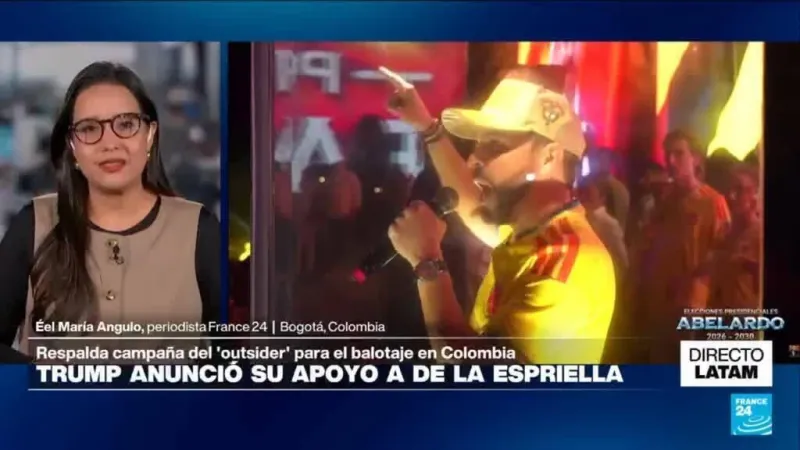 Directo Latam y el apoyo de Trump a De la Espriella en la carrera por la presidencia de Colombia