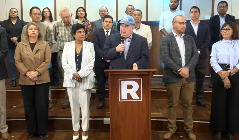 Rafael López Aliaga pide votar por Keiko Fujimori e insiste con la narrativa del fraude