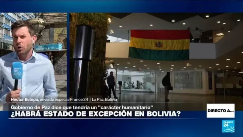 Directo a... La Paz y el debate en el Senado sobre la implementación del estado de excepción