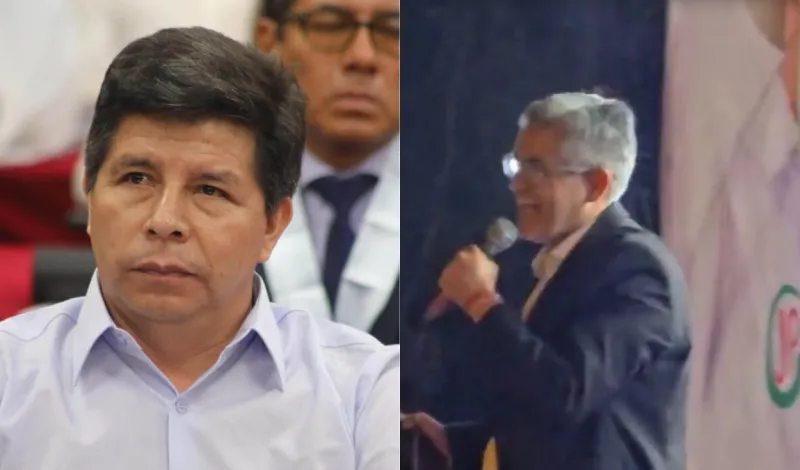 José Domingo Pérez en cierre de campaña de Roberto Sánchez: "Falta poco, presidente Castillo"