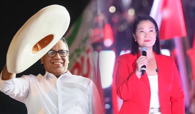 Roberto Sánchez cierra con gran mitín en Jesús María y Keiko Fujimori en el Monumental de Ate