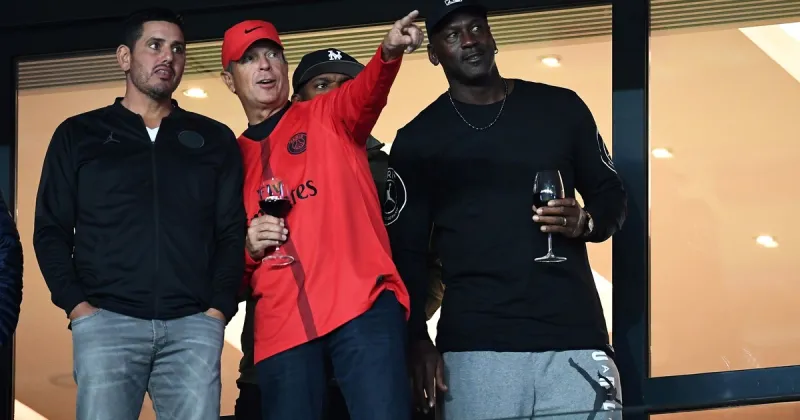 Michael Jordan no para de facturar y celebra la Champions del PSG: así nació una alianza de 300 millones al año gracias a la presión de su madre