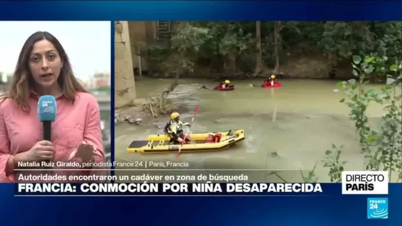 Directo París y la conmoción por el hallazgo del cuerpo de una niña de 11 años desaparecida