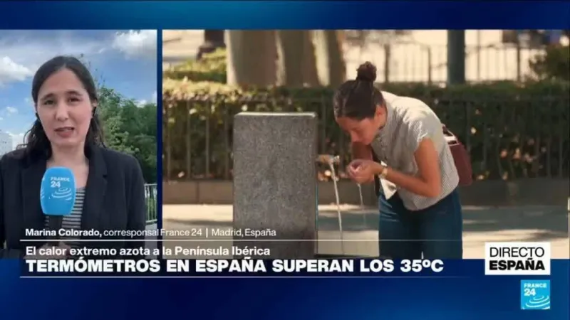 Directo España y la visita de León XIV y la ola de calor que golpea al país