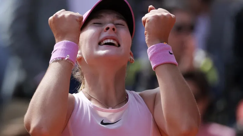 La tenista rusa Mirra Andreeva gana Roland Garros, su primer título del Grand Slam