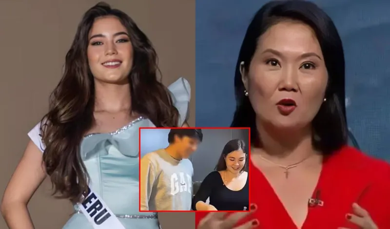 Kyara Villanella impacta al presentar por primera vez a su novio en plena transmisión con Keiko Fujimori: "¿Te va a dar un ataque de pánico?"