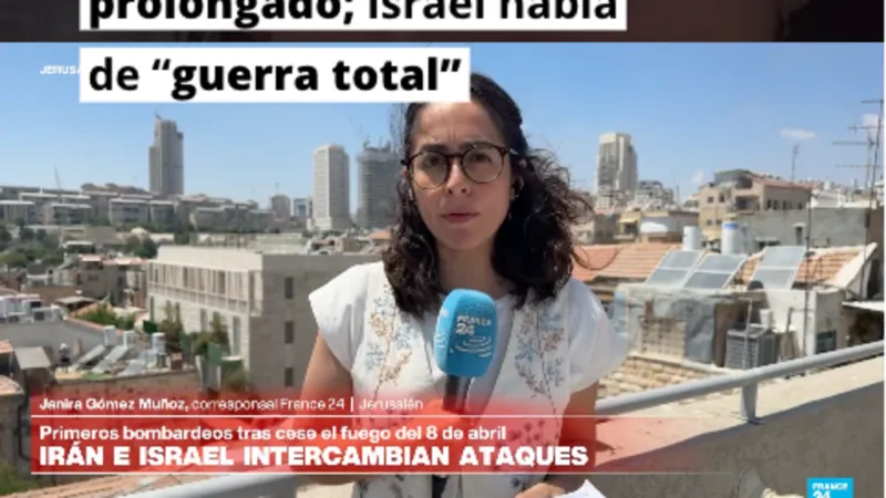 Irán amenaza con un conflicto prolongado; Israel habla de guerra total