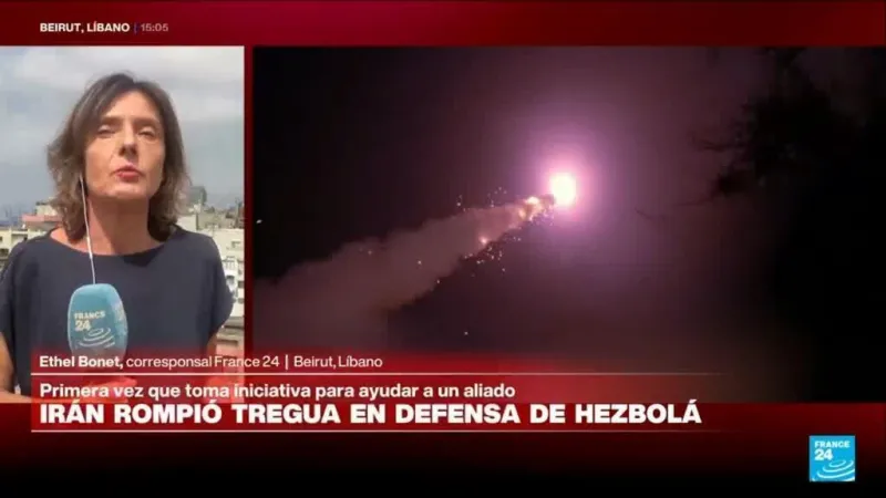 Irán detiene sus ataques contra Israel en defensa de Hezbolá, pero advierte que podría reanudarlos