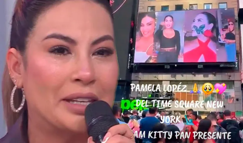 Club de fans de Pamela López impacta al revelar la exorbitante suma de dinero que pagó para que la trujillana aparezca en Times Square