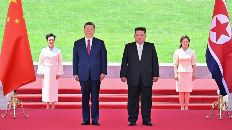 "Un sentimiento especial de cercanía": Xi Jinping promete estrechar lazos con Corea del Norte