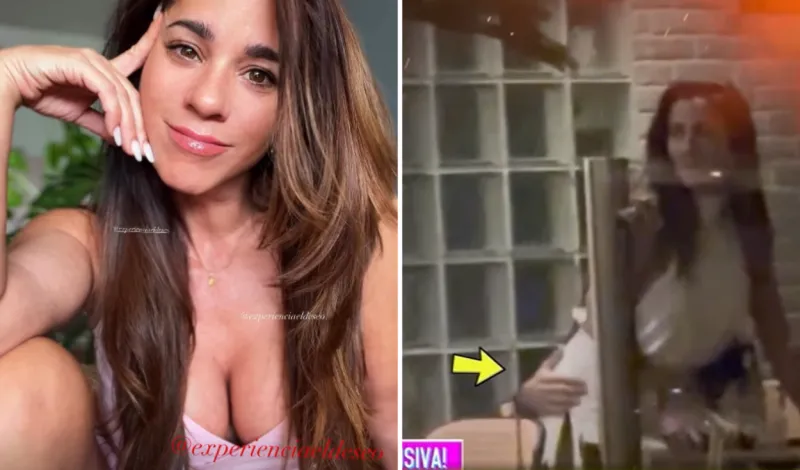 Vanessa Terkes es captada con misterioso hombre: discuten en la calle y terminan en un hotel